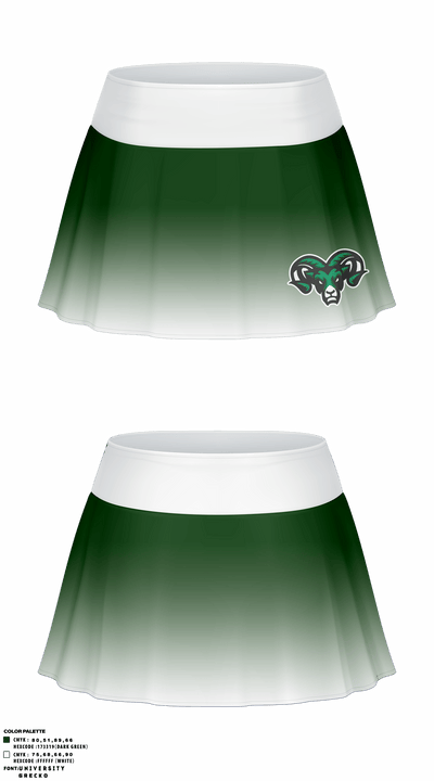 Pine-Richland High School Tennis 84993551 Skort - 1