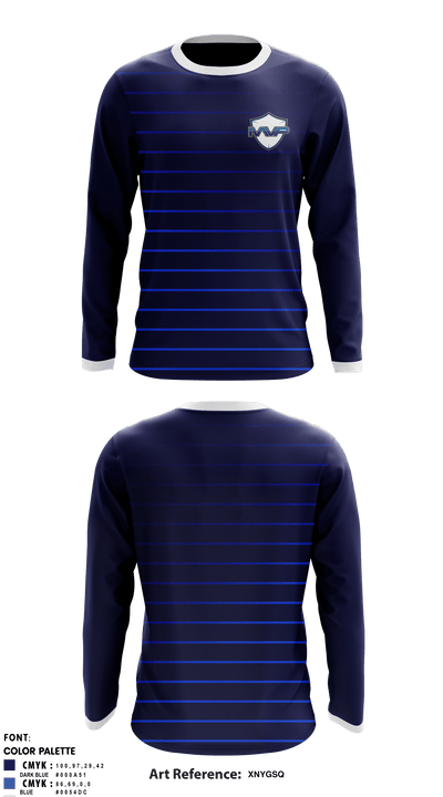 TEAM MVP SPORTS 80405178 Long Sleeve Performance Shirt - 1
