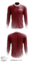 Ossining Senior High School Swimming 84786902 Quarter Zip Jacket - 1