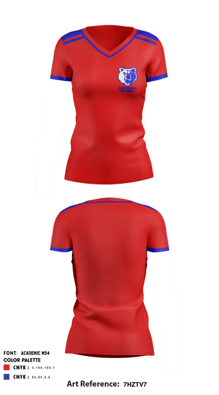 Women's Short Sleeve Vneck Shirt, Alta Sierra Intermediate School Volleyball, Women's Volleyball, Teamtime, Team time, sublimation, custom sports apparel, team uniforms, spirit wear, spiritwear, sports uniforms, custom shirts, team store, custom team store, fundraiser sports, apparel fundraiser