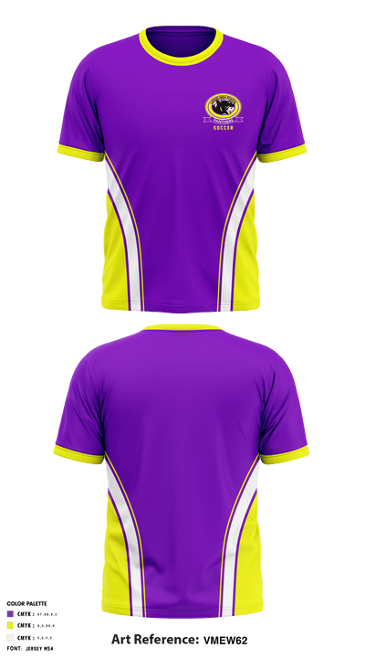 Lufkin High School Soccer 25867786 Short Sleeve Performance Shirt - 1