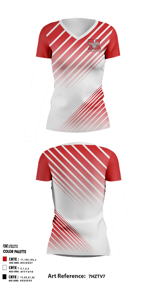 Women's Short Sleeve Vneck Shirt, Memorial High School Soccer, Women's Soccer, Teamtime, Team time, sublimation, custom sports apparel, team uniforms, spirit wear, spiritwear, sports uniforms, custom shirts, team store, custom team store, fundraiser sports, apparel fundraiser