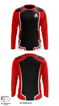 Brockton High School Football 27716111 Long Sleeve Performance Shirt - 1