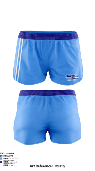 Women's Shorts, SRYA, Spirit Store, Teamtime, Team time, sublimation, custom sports apparel, team uniforms, spirit wear, spiritwear, sports uniforms, custom shirts, team store, custom team store, fundraiser sports, apparel fundraiser