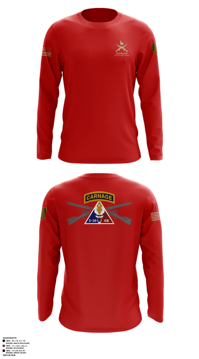 1ST PLT ALPACAS 72699724 Long Sleeve Performance Shirt - 8