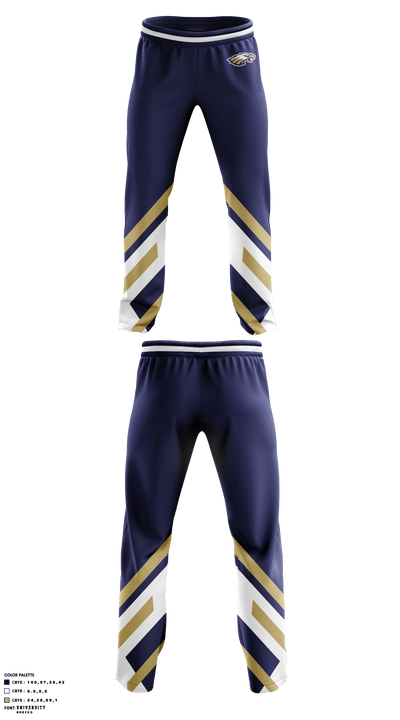 Sycamore High School Cross Country 35454934 Sweatpants - 1