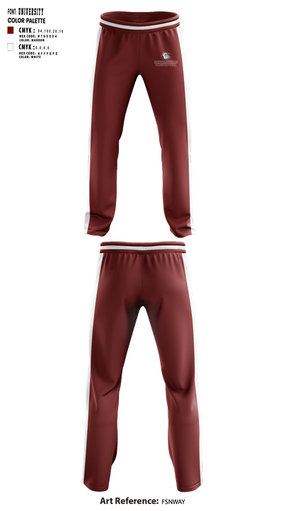Cornersville High School Basketball 39816630 Sweatpants - 1