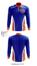 Robert B Glenn High School Golf 80901007 Quarter Zip Jacket - 2