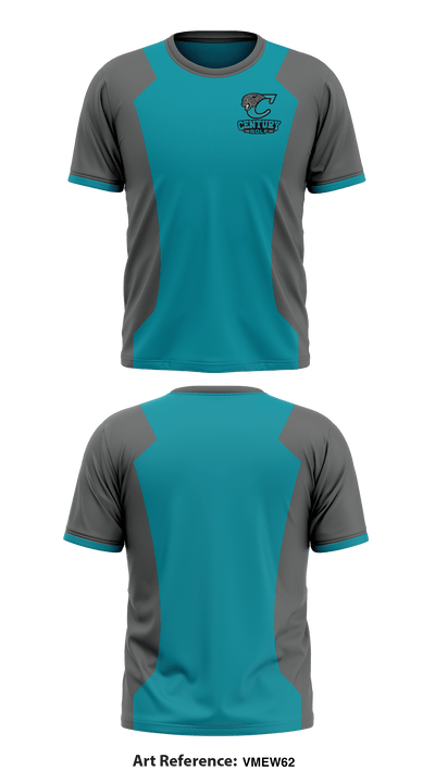 Century High School golf 40089764 Short Sleeve Performance Shirt - 1