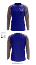 Mount Vernon High School Baseball 61744643 Long Sleeve Performance Shirt - 1