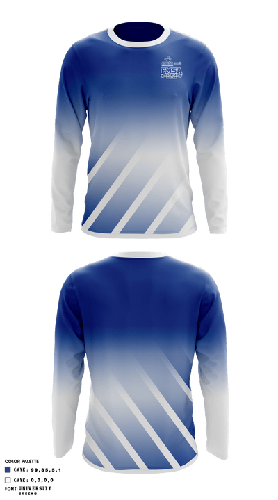 EMSA Mill Woods Soccer 10596530 Long Sleeve Performance Shirt - 1