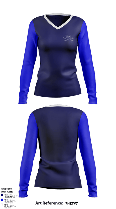 West Laurens Middle School Softball 45700040 Long Sleeve Performance Shirt - 1
