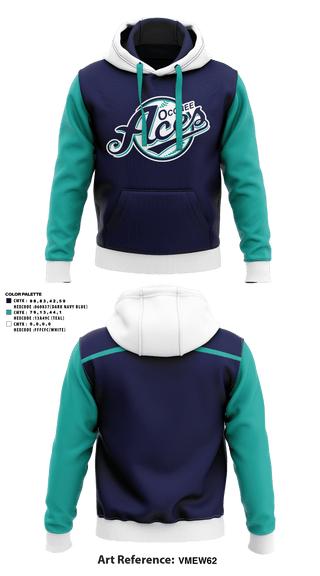 Hoodie, Oconee Aces, Softball, Teamtime, Team time, sublimation, custom sports apparel, team uniforms, spirit wear, spiritwear, sports uniforms, custom shirts, team store, custom team store, fundraiser sports, apparel fundraiser