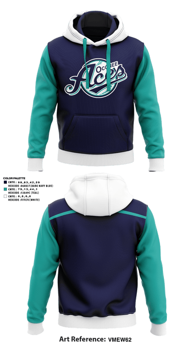 Oconee Aces 39035175 Hoodie - 1