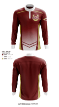 Brookwood High School Basketball 87022378 Quarter Zip Jacket - 1