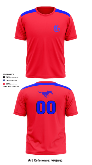 Short Sleeve Performance Shirt, Grapevine Mustangs - 11U, Baseball, Teamtime, Team time, sublimation, custom sports apparel, team uniforms, spirit wear, spiritwear, sports uniforms, custom shirts, team store, custom team store, fundraiser sports, apparel fundraiser