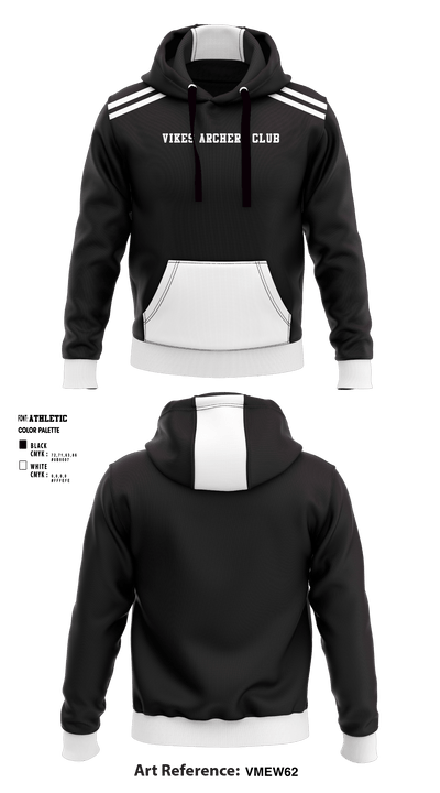 Vikes Archery Club 24552089 Hoodie - 1