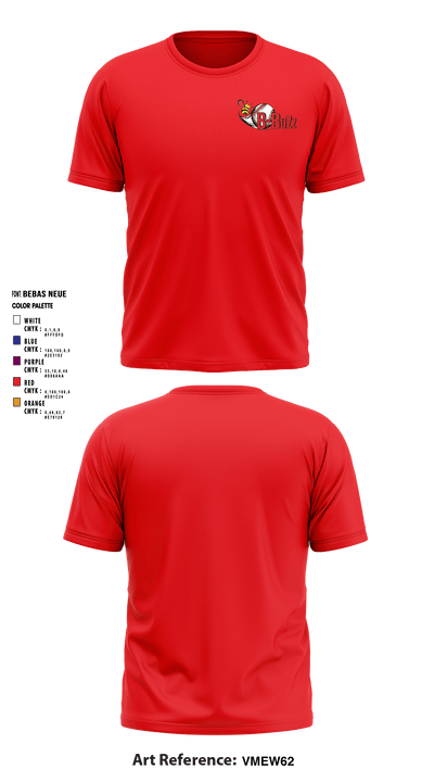 B Buzz Baseball League 70409945 Short Sleeve Performance Shirt - 3