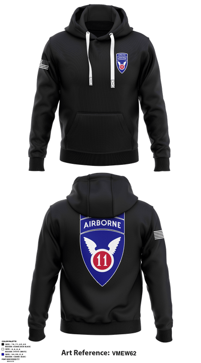 11th Airborne Division 20020731 Hoodie - 1