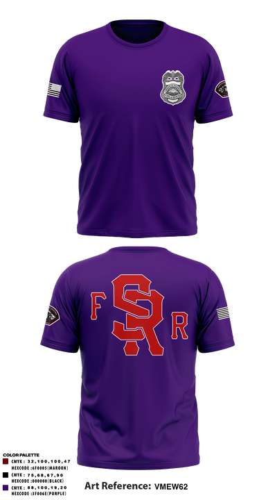 71st Battalion 72308651 Short Sleeve Performance Shirt - 3