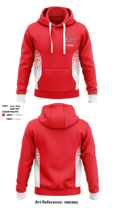 Souderton Braves Youth Football Association 55667427 Hoodie - 1