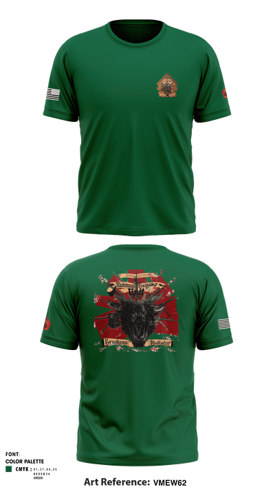 1st Supply Battallion Marksmanship Training Unit 37617090 Short Sleeve Performance Shirt - 1