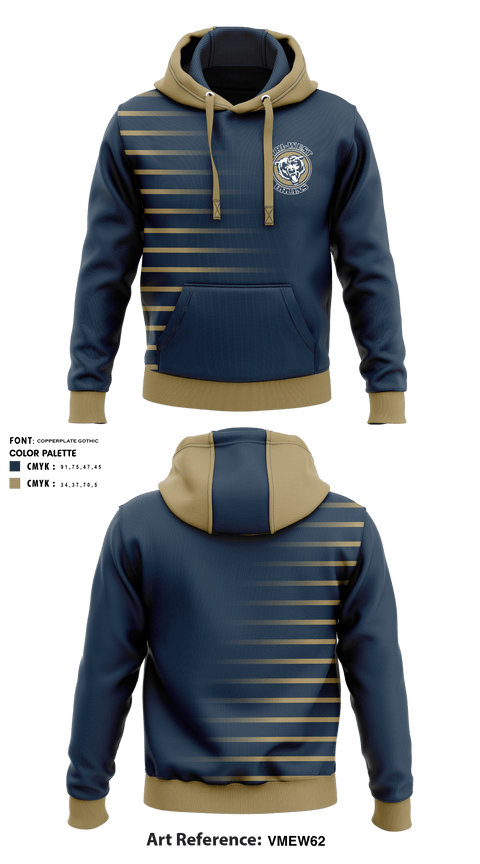 Hoodie, Tri-West High School Golf, Golf, Teamtime, Team time, sublimation, custom sports apparel, team uniforms, spirit wear, spiritwear, sports uniforms, custom shirts, team store, custom team store, fundraiser sports, apparel fundraiser