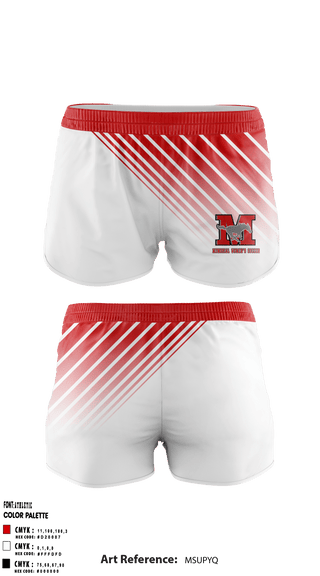 Womens Soccer Shorts, Memorial High School Soccer, Women's Soccer, Teamtime, Team time, sublimation, custom sports apparel, team uniforms, spirit wear, spiritwear, sports uniforms, custom shirts, team store, custom team store, fundraiser sports, apparel fundraiser