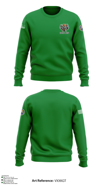 13th MEU 13420129 Crew Neck Sweatshirt - 3