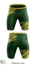 Badlands Badgers Wrestling Club 25990091 Men's Compression Shorts - 1