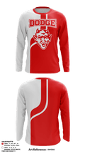 Dodge City High School Track 57505598 Long Sleeve Performance Shirt - 1