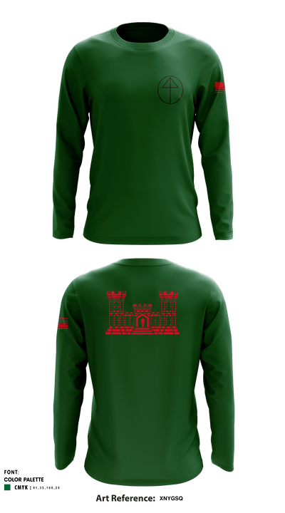 B 104th 82799853 Long Sleeve Performance Shirt - 1