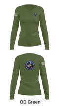 Violent crime squad 63022699 Women's Long Sleeve V-neck Shirt - 37