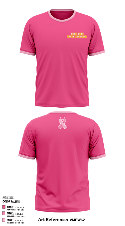 Fort Hunt Youth Football 18091317 Short Sleeve Performance Shirt - 2