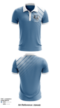 Panther Creek High School Gymnastics 12678149 Short Sleeve Performance Polo - 1