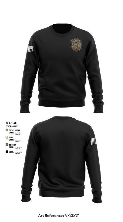 373 TRS / DET 12 70443179 Crew Neck Sweatshirt - 9