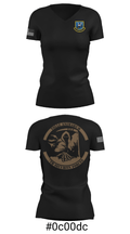 7th Security Forces 36998584 Women's Short Sleeve V-neck Shirt - 17