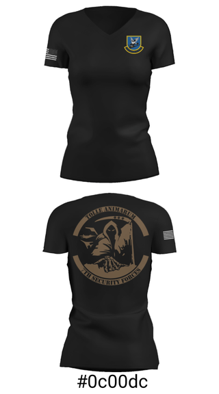 Women's Short Sleeve Vneck Shirt, , Air Force, Teamtime, Team time, sublimation, custom sports apparel, team uniforms, spirit wear, spiritwear, sports uniforms, custom shirts, team store, custom team store, fundraiser sports, apparel fundraiser