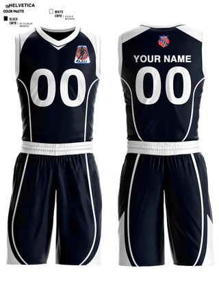 Basketball Uniform, AAUBoys Basketball, Men's Basketball, Teamtime, Team time, sublimation, custom sports apparel, team uniforms, spirit wear, spiritwear, sports uniforms, custom shirts, team store, custom team store, fundraiser sports, apparel fundraiser