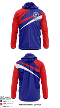 West Beaumont Bruins Intermediate Football League 61782474 Windbreaker - 1