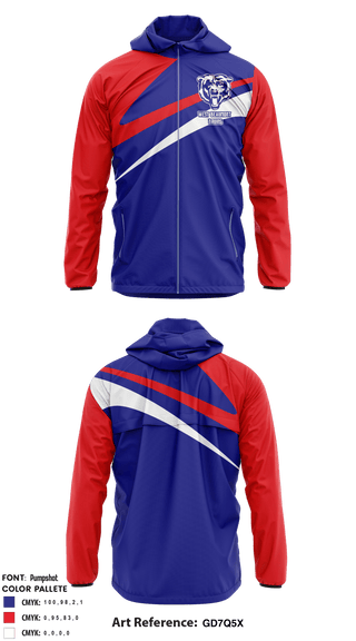 Windbreaker, West Beaumont Bruins Intermediate Football League, Football, Teamtime, Team time, sublimation, custom sports apparel, team uniforms, spirit wear, spiritwear, sports uniforms, custom shirts, team store, custom team store, fundraiser sports, apparel fundraiser