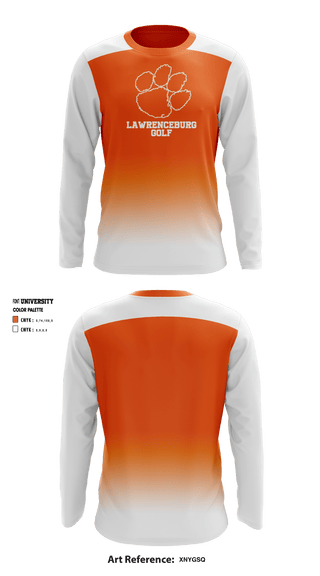 Long Sleeve Performance Shirt, Lawrenceburg High School Golf, Golf, Teamtime, Team time, sublimation, custom sports apparel, team uniforms, spirit wear, spiritwear, sports uniforms, custom shirts, team store, custom team store, fundraiser sports, apparel fundraiser