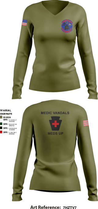 Women's Long Sleeve Vneck Shirt, , , Teamtime, Team time, sublimation, custom sports apparel, team uniforms, spirit wear, spiritwear, sports uniforms, custom shirts, team store, custom team store, fundraiser sports, apparel fundraiser