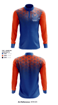 Hoffman Estates High School Basketball 79753309 Quarter Zip Jacket - 1