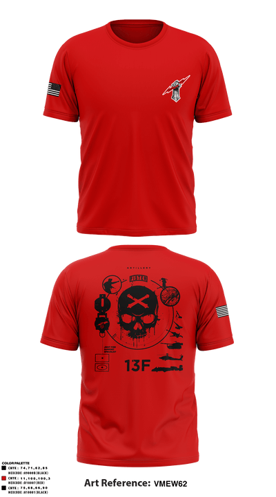3-7 FA 58197923 Short Sleeve Performance Shirt - 2