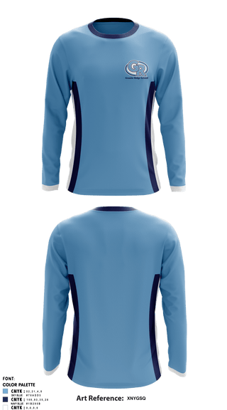 Long Sleeve Performance Shirt, Granite Ridge School, School Spirit Store, Teamtime, Team time, sublimation, custom sports apparel, team uniforms, spirit wear, spiritwear, sports uniforms, custom shirts, team store, custom team store, fundraiser sports, apparel fundraiser
