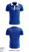 James Rhodes High School Basketball 57891241 Short Sleeve Performance Polo - 2