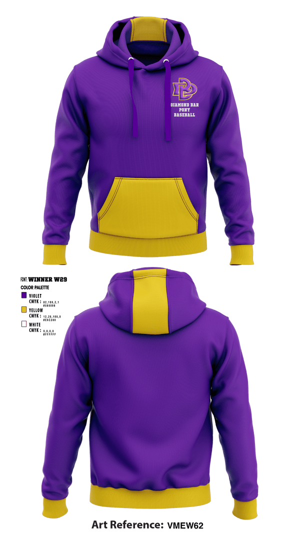 Hoodie, Diamond Bar Pony Baseball, Baseball, Teamtime, Team time, sublimation, custom sports apparel, team uniforms, spirit wear, spiritwear, sports uniforms, custom shirts, team store, custom team store, fundraiser sports, apparel fundraiser