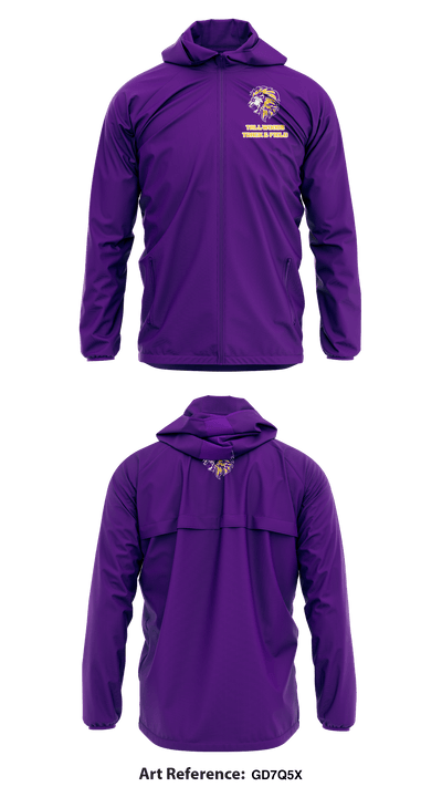 Tallwood Track & Field 44257356 Windbreaker - 5