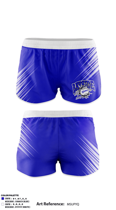 Bayside Blues Softball 38669192 Track Shorts - 1